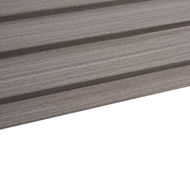دیوارپوش کامپوزیت چوب پلاستیکی ضد آب و بادوام WPC Fluted Panel Floted Wood Plastic Cladding Wall composite size Cell 10*4.2 YXWPC19512